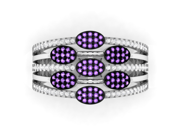 Purple princess ring