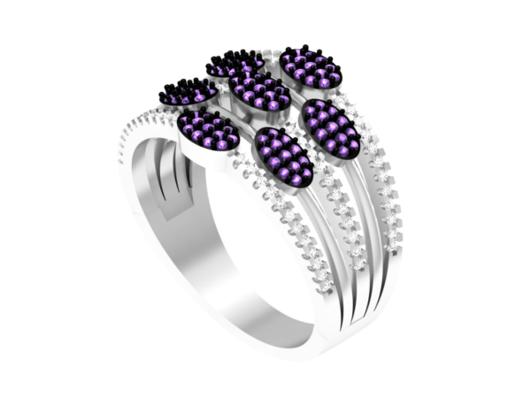 Purple princess ring