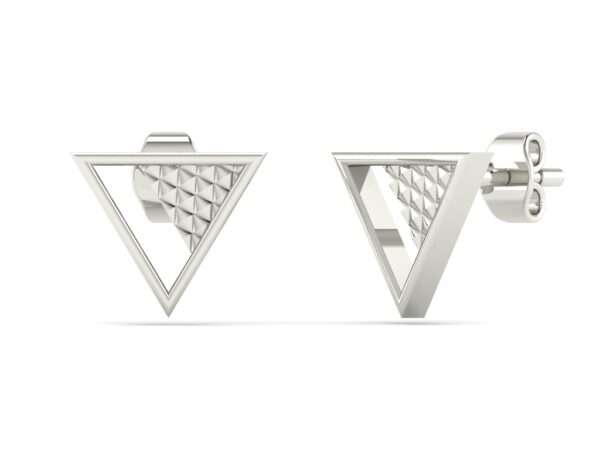 Inverted Triangle Stud Earrings